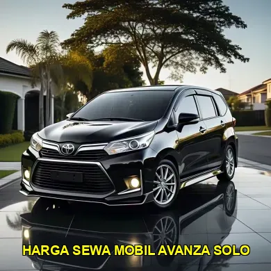 harga sewa mobil Avanza Solo